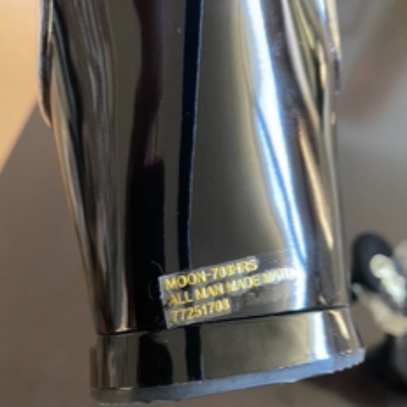 Pleasers Stilettos | MOON-708HRS | Black + Clear + Red Crystal Hearts | NWOT - Picture 15 of 16